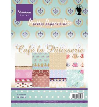 Pretty Papers - A5 - Café La Patisserie