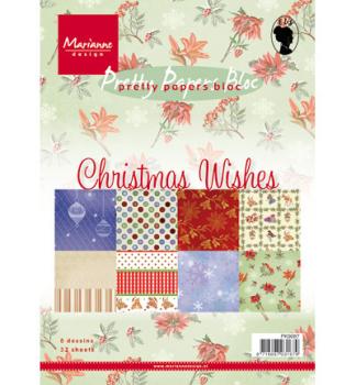 Pretty Papers - A5 - Christmas wishes