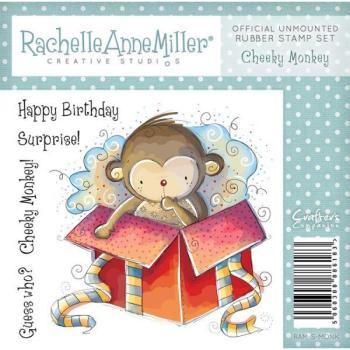 Rachelle Ann Miller - Rubber Stamp Animals - Cheeky Monkeyrecious