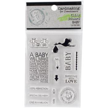 Ruby Rock-It Clear Stamps Baby #FUN38