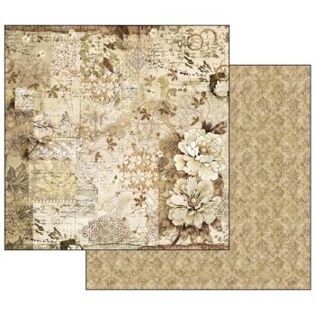 Stamperia 12x12 Paper Pad Old Lace