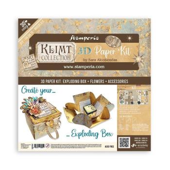 Stamperia 3D Paper Kit Klimt POP07