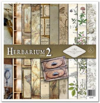 ITD Collection  Paper Pad 12x12 Herbarium 2 #049
