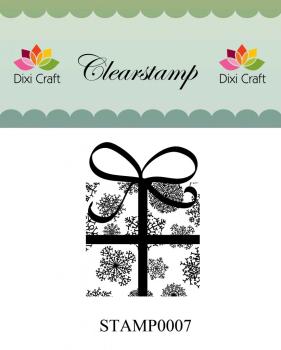 Dixi Craft Clear Stamp Christmas Present #0007