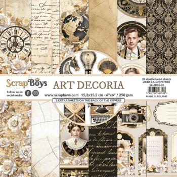 ScrapBoys Art Decoria 6x6 Inch Paper Pad