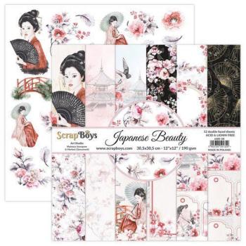 ScrapBoys 12x12 Paper Pack Japanese Beauty