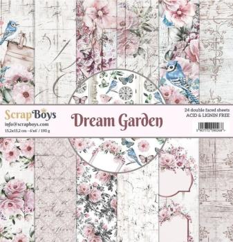 SALE ScrapBoys 6x6 Paper Pack Dream Garden