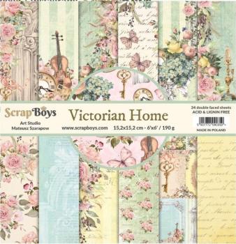 ScrapBoys 6x6 Paper Pack Victorian Home