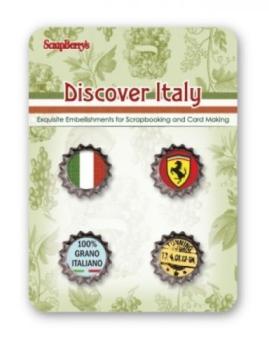 Scrapberry Buttons Discover Italy
