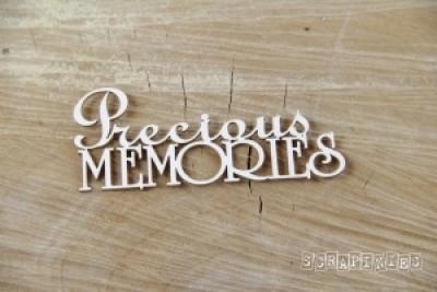 Scrapiniec Chipboard Precious MEMORIES