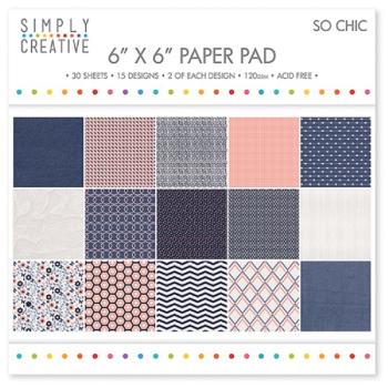 Simple Creative 6x6 Paper Pack So Chic