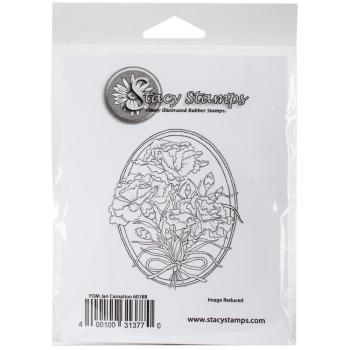 SALE Stacy Stamps Cling Stamp Carnation