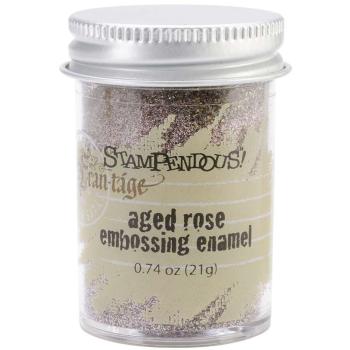 Stampendous Frantage Embossing Enamel Aged Rose