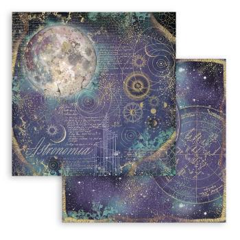 Stamperia 12x12 Paper Set Cosmos Infinity Astronomy #SBB895