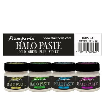 Stamperia Ass 4 colors Halo Paste K3P70X