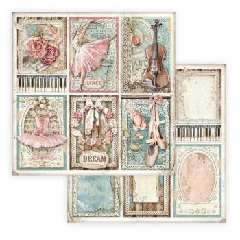 Stamperia 12x12 Paper Passion Cards #SBB773
