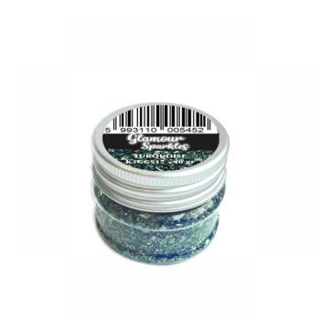 Stamperia Glamour Sparkles 40gr Turquoise K3GGS17
