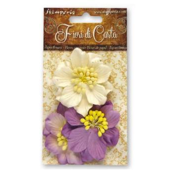 Stamperia Set 3 Gardenia Lilac #SF137