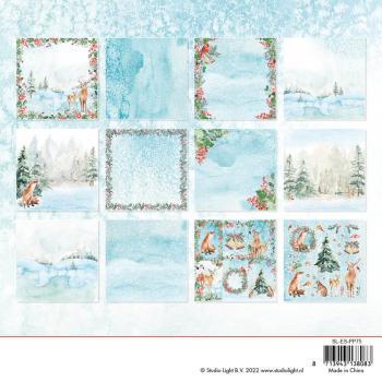 Studio Light 8x8 Inch Paper Pad Christmas Essentials #75