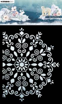 Studio Light Arctic Winter Stencil Icy Mandala #252