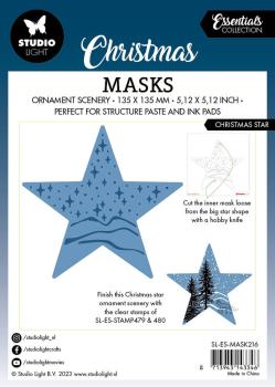 Studio Light Christmas Essentials Mask Star #216