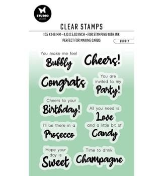 Studio Light Clear Stamp Bubbly #356