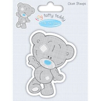 MTY Tiny Tatty Teddy Boy Clear Stamp Waking