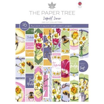The Paper Tree A4 Die Cut Collection Daffodil Dance #1196