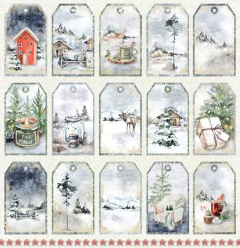 UHK Gallery 12x12 Paper Sheet Winter Tree Memories