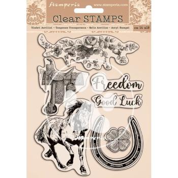 Stamperia Clear Stamp Romantic Horses #WTK156