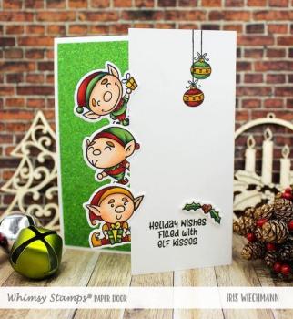 Whimsy Clear Stamps Set Elf Sized