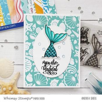 Whimsy Clear Stamps Set Mermaid Dreams