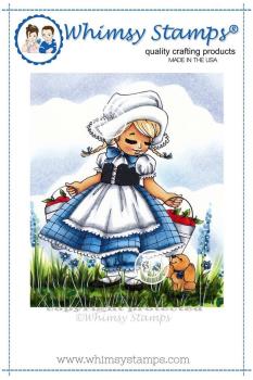 Whimsy Stamps Apple Nellie