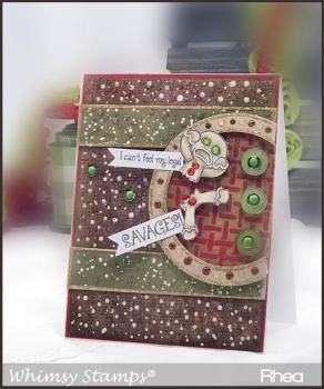 Whimsy Stamps GingerSnaps!