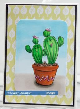 Whimsy Stamps Stuck on You Cactus
