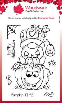 Woodware Clear Stamp Pumpkin Gnome FRS954