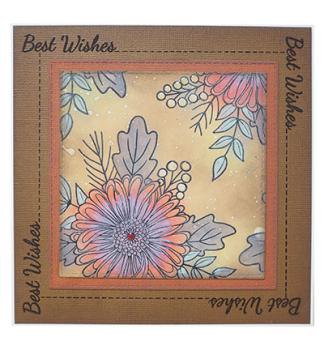 Woodware Clear Magic Bold Blooms Tracey