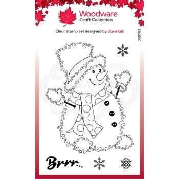 Woodware Clear Stamp Set Snowman JGS783