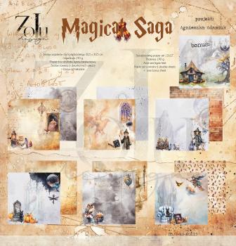 ZoJu Design 12x12 Paper Pack Magical Saga