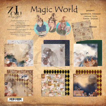 ZoJu Design 6x6 Paper Pad Magic World