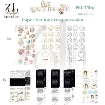 ZoJu Design Addition SET Let´s Celebrate