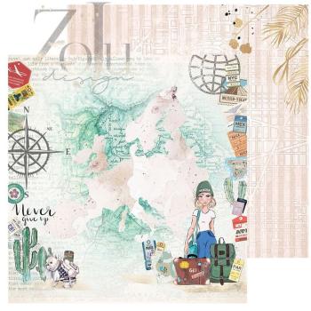 ZoJu Design 12x12 Paper Pack Beautiful Journey