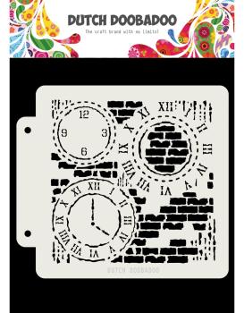 Dutch Doobadoo Mask Grunge Clock 470.715.154