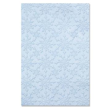 Sizzix 3D Textured Impressions Embossing Folder Snowflakes #665761