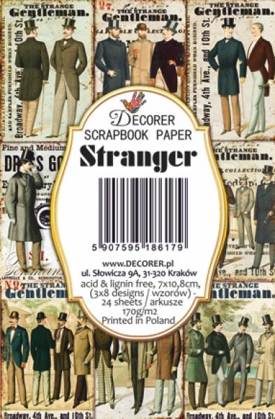 #134 Decorer Mini Scrapbook Paper Set Stranger