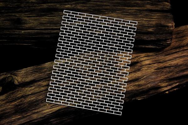 SnipArt Chipboard Background Bricked Wall #32126