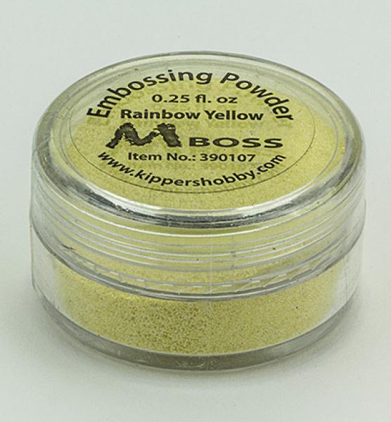 Mboss Embossing Powder - Rainbow Yellow