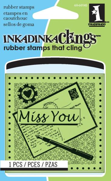 Inkadinkado - Rubber Stamp Miss You