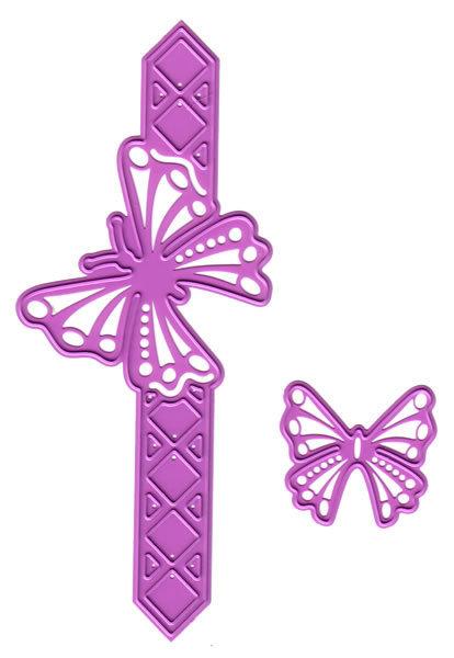 Joy! Crafts Cutting-embossing Butterfly Border