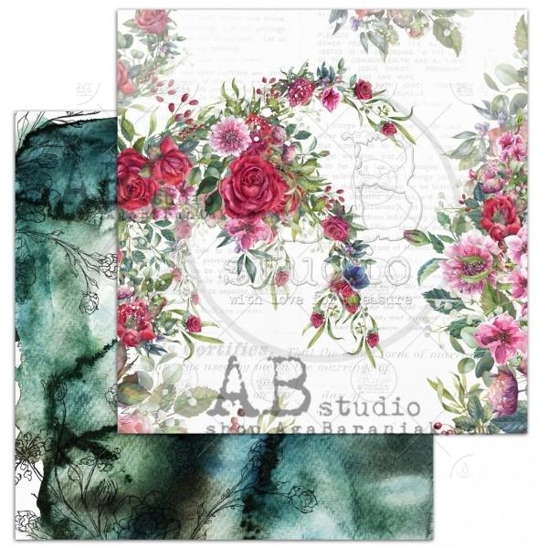 A.B Studio 12x12 Paper Pad Carry me Slowly